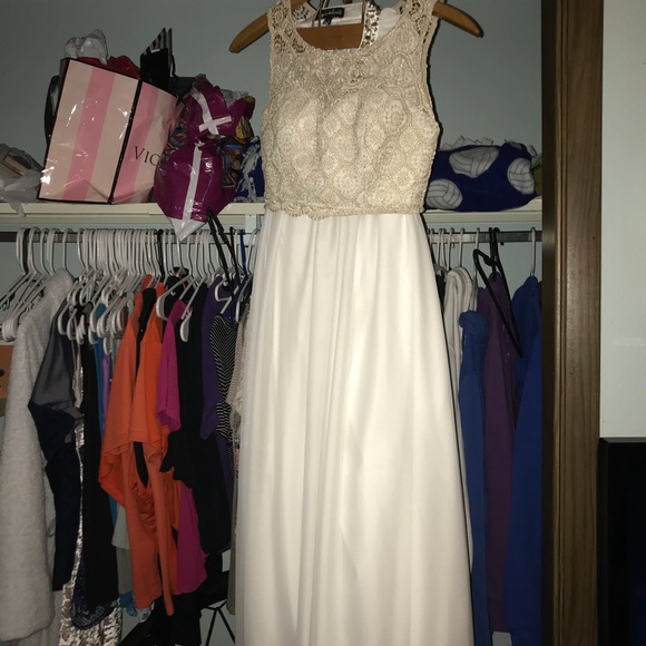 2 piece prom dress size three! - Picture 4 of 4